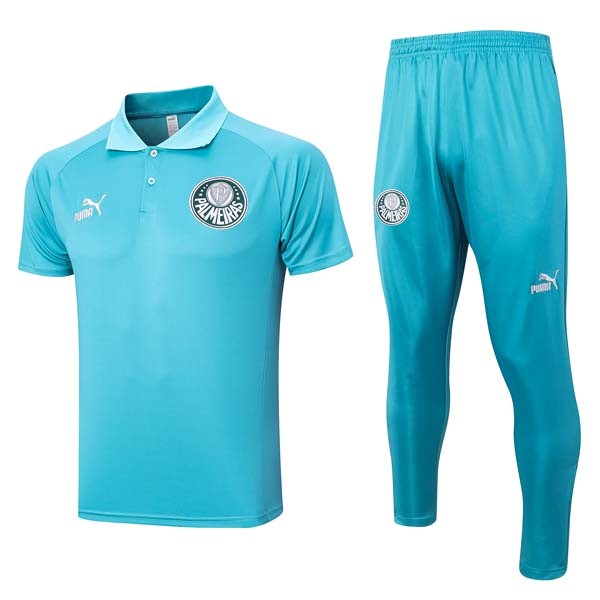 Polo Palmeiras Conjunto Completo 2023/24 Azul